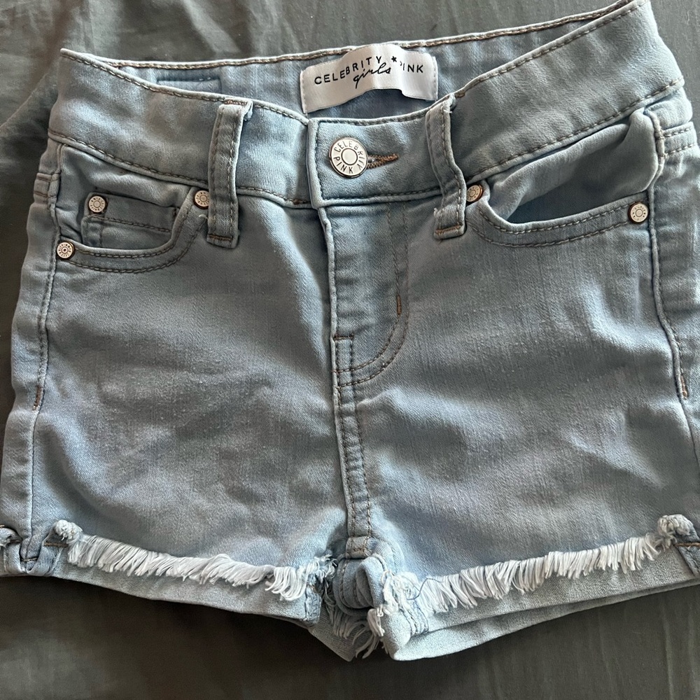 Celebrity pink girls shorts size 7
